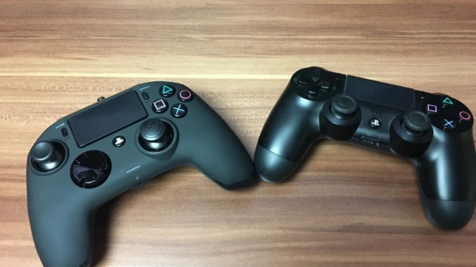 Nacon PS4 Controller Vergleich zum Originalen PS4 Controller