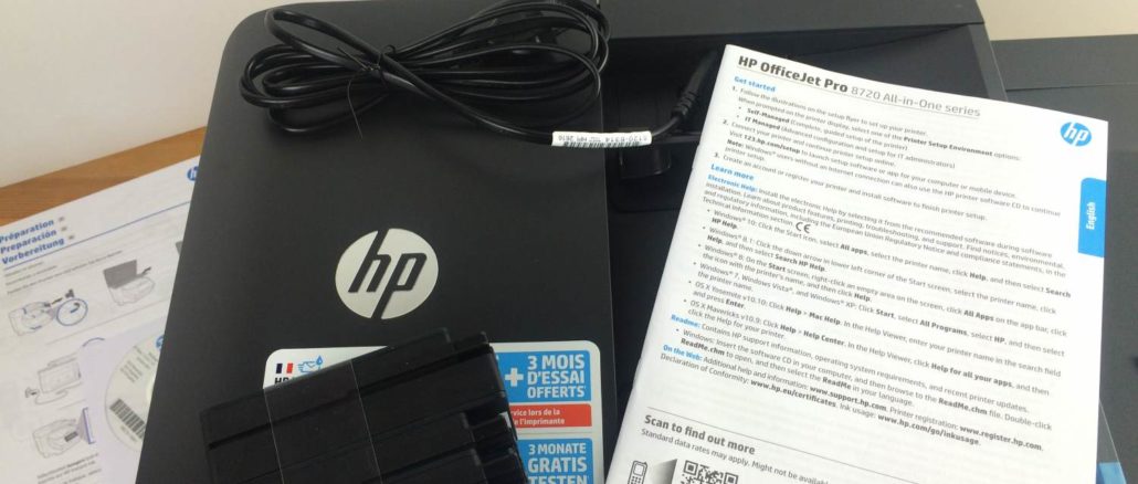 HP Officejet PRO 8725 Test