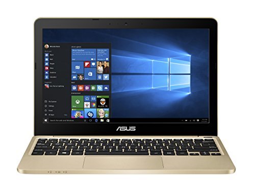 Asus E200HA-FD0043TS 29,4 cm (11,6 Zoll) Notebook (Intel Atom X5-Z8350, 2GB RAM, 32GB eMMC, Intel HD-Grafik, Win 10 Home) gold Asus E200HA-FD0043TS