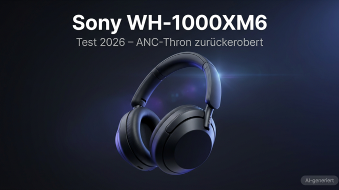 Sony WH-1000XM6 Test 2026